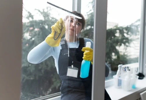 Nettoyage de vitres intérieures et extérieures à Salins